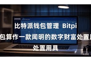 比特派钱包管理 Bitpie钱包算作一款闻明的数字财富处置用具