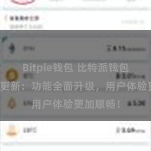 Bitpie钱包 比特派钱包最新版本更新：功能全面升级，用户体验更加顺畅！