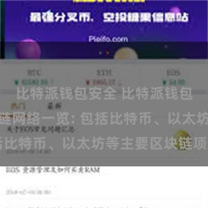 比特派钱包安全 比特派钱包支持的区块链网络一览: 包括比特币、以太坊等主要区块链项目