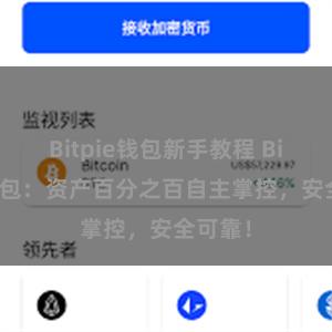 Bitpie钱包新手教程 Bitpie钱包：资产百分之百自主掌控，安全可靠！