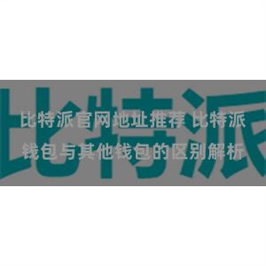 比特派官网地址推荐 比特派钱包与其他钱包的区别解析