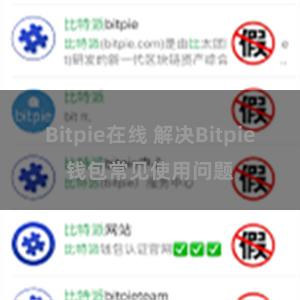 Bitpie在线 解决Bitpie钱包常见使用问题