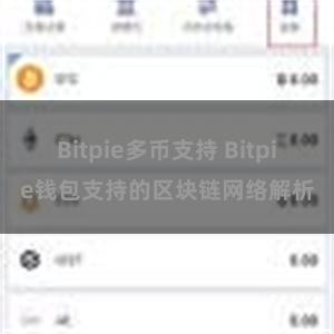 Bitpie多币支持 Bitpie钱包支持的区块链网络解析