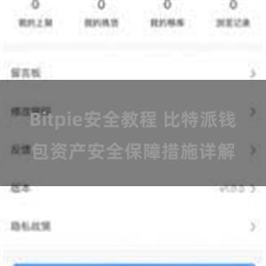 Bitpie安全教程 比特派钱包资产安全保障措施详解