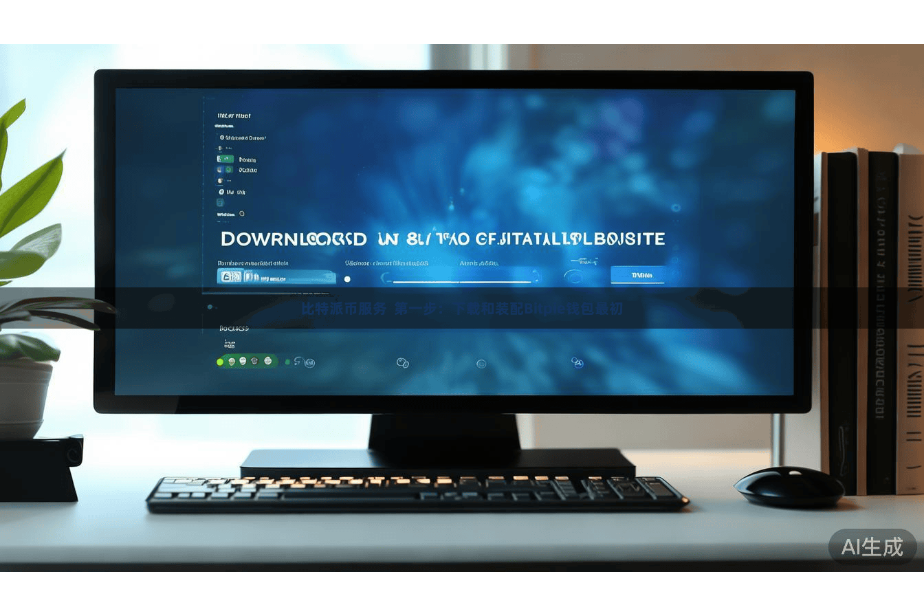 比特派币服务  第一步：下载和装配Bitpie钱包最初